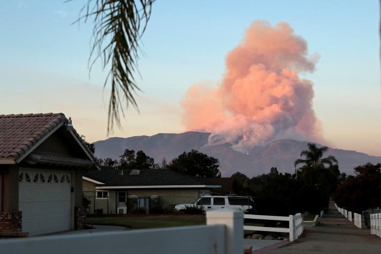 تصاویر | آتش‌سوزی ۲ هزار هکتاری در کالیفرنیا